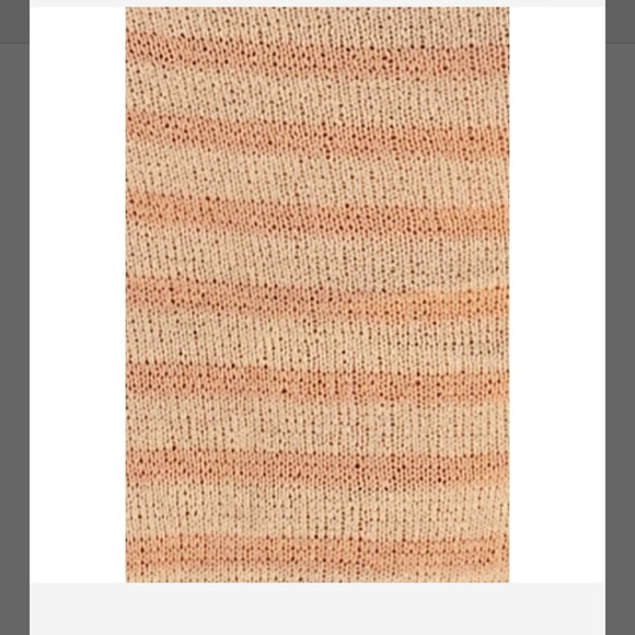NWT Sadie & Sage Sherbert Stripe Top in Coral - S - Picture 6 of 7